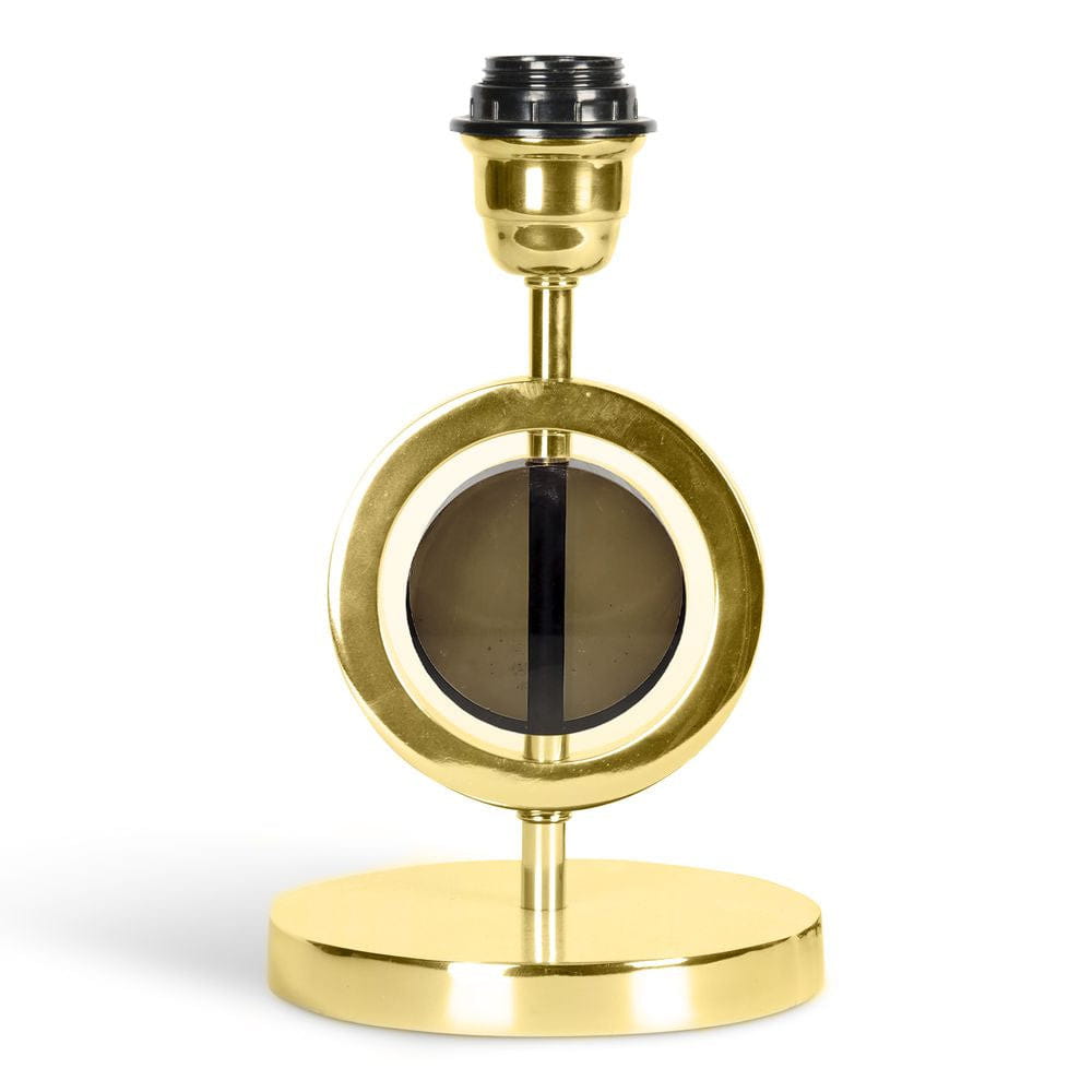 Authentic Models Art Deco Circle Lamp Circular Single, Gold
