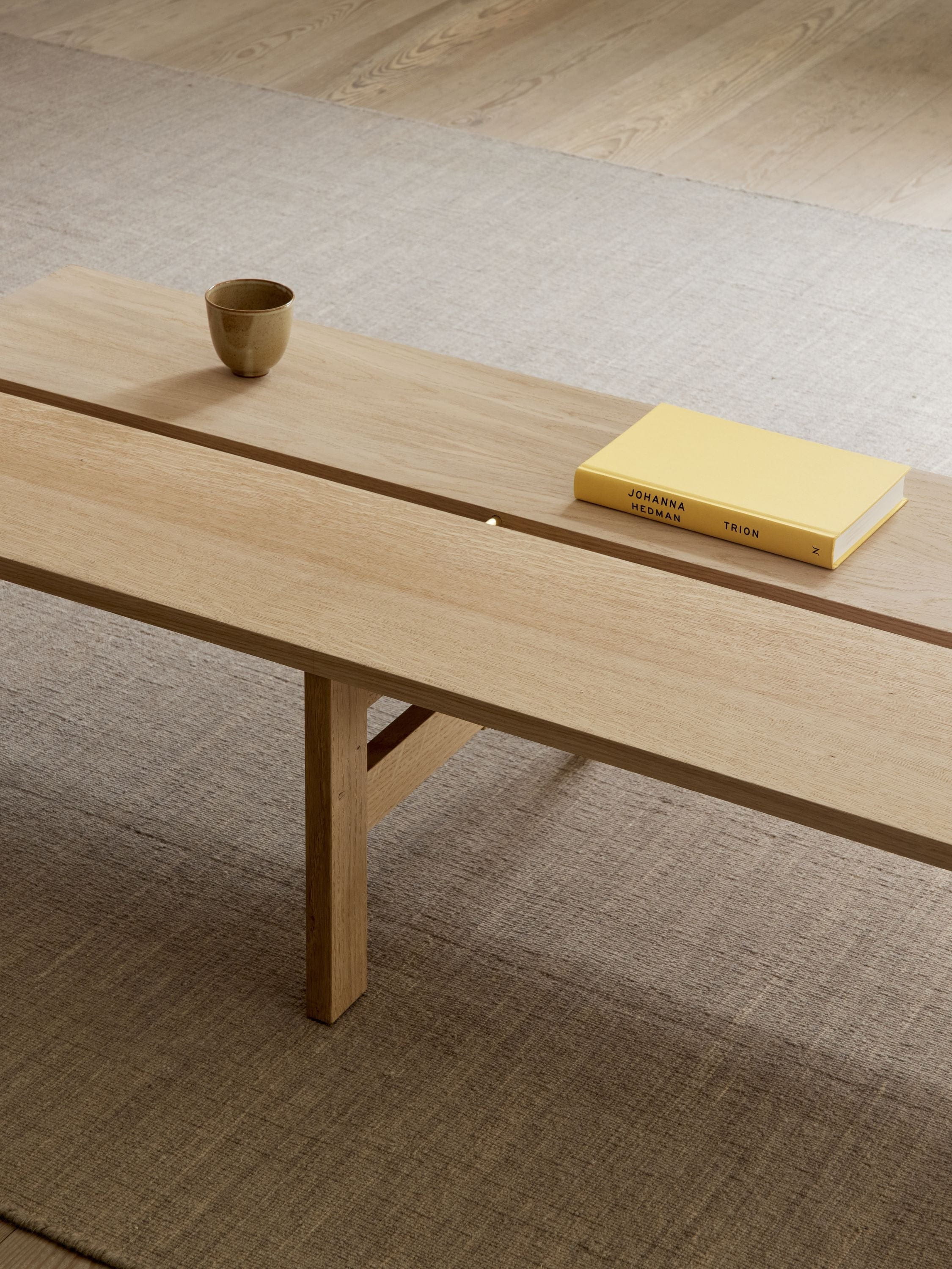 Moebe Rectangular Coffee Table, 115 cm