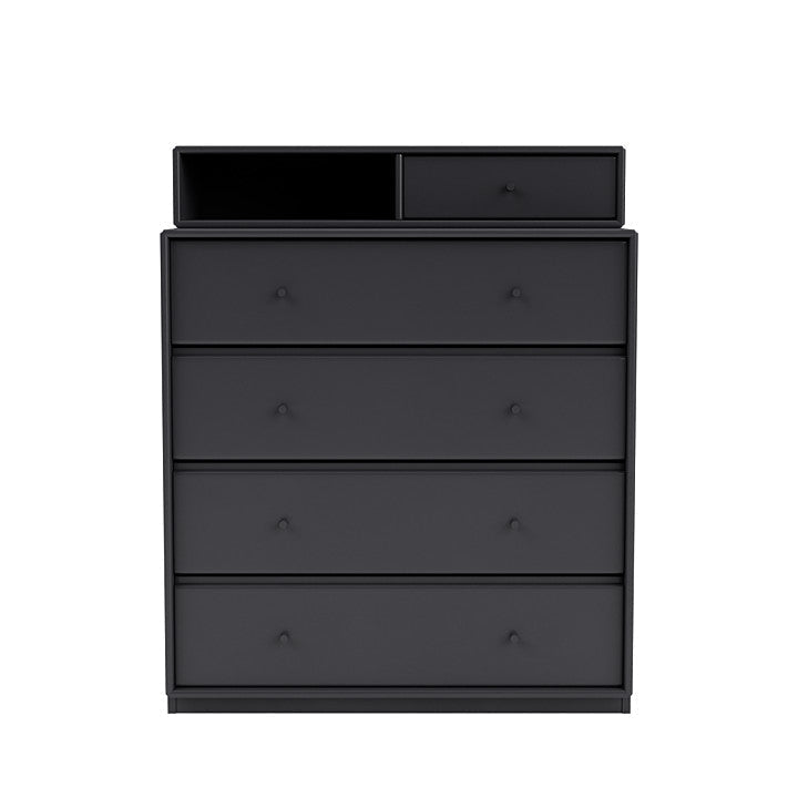 Montana Keep Chest Of Drawers With 3 Cm Plinth, Anthracite