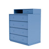 Montana Keep Chest Of Drawers With 3 Cm Plinth, Azure Blue
