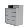 Montana Keep Chest Of Drawers With 3 Cm Plinth, Fjord