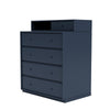 Montana Keep Chest Of Drawers With 3 Cm Plinth, Juniper Blue