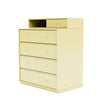 Montana Keep Chest Of Drawers With 3 Cm Plinth, Chamomile Yellow