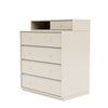 Montana Keep Chest Of Drawers With 3 Cm Plinth, Oat