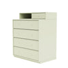 Montana Keep Chest Of Drawers With 3 Cm Plinth, Pomelo Green