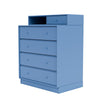 Montana Keep Chest Of Drawers With 7 Cm Plinth, Azure Blue
