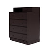 Montana Keep Chest Of Drawers With 7 Cm Plinth, Balsamic Brown