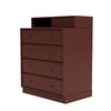 Montana Keep Chest Of Drawers With 7 Cm Plinth, Masala