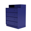 Montana Keep Chest Of Drawers With 7 Cm Plinth, Monarch Blue