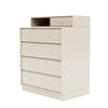 Montana Keep Chest Of Drawers With 7 Cm Plinth, Oat