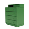 Montana Keep Chest Of Drawers With 7 Cm Plinth, Parsley Green