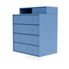 Montana Keep Chest Of Drawers With Suspension Rail, Azure Blue