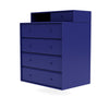 Montana Keep Chest Of Drawers With Suspension Rail, Monarch Blue