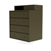 Montana Keep Chest Of Drawers With Suspension Rail, Oregano Green