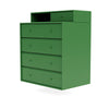 Montana Keep Chest Of Drawers With Suspension Rail, Parsley Green
