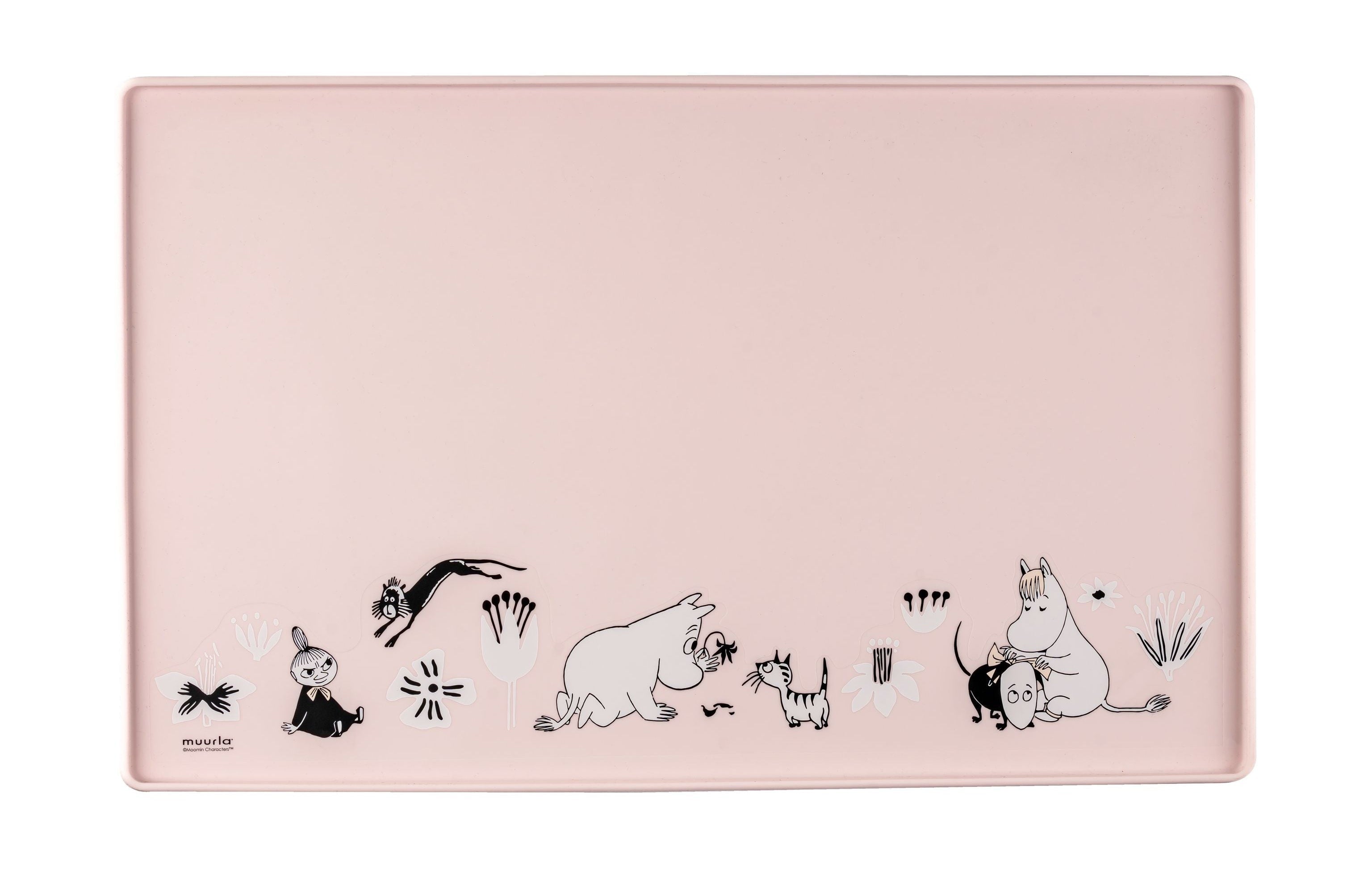 Muurla Moomin Pets Silicone Mat, Pink
