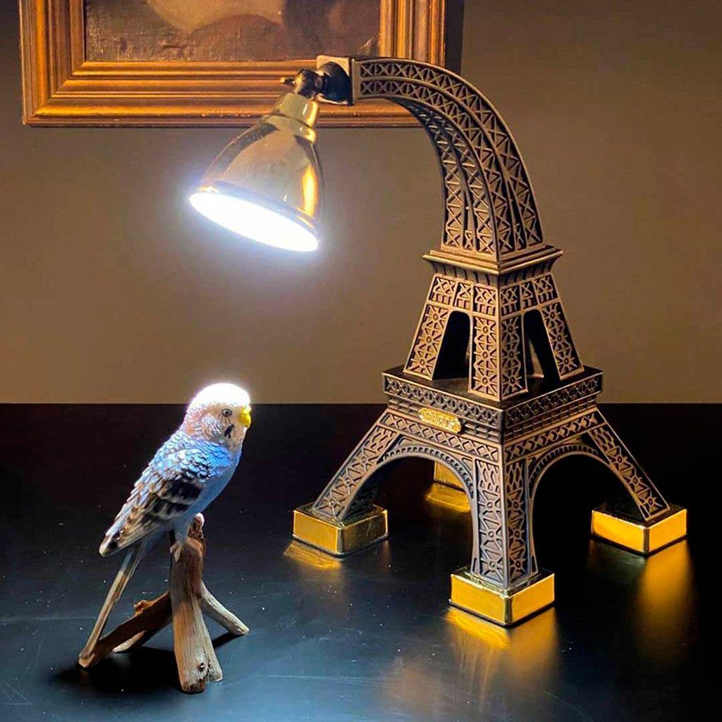 Qeeboo Paris Table Lamps By Studio Job Xs, Black