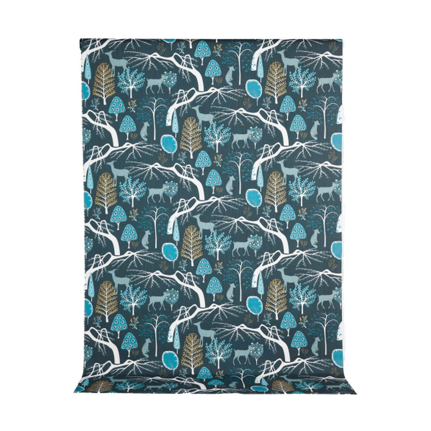 Spira Sagoskog Fabric Width 150 Cm (Price Per Meter), Blue