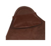 Cuero Pampa Soft Leather Cushion, Chocolate