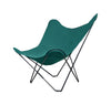 Cuero Sunshine Mariposa Butterfly Chair, Forest Green/Black Outdoor Frame