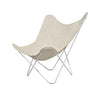 Cuero Sunshine Mariposa Butterfly Chair, Natural/Grey Outdoor Frame