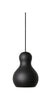  Calabash Suspension Lamp ø22 Cm Black Meteor