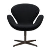  Swan™ Lounge Chair Brown Bronze/Divina Md Black