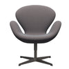  Swan™ Lounge Chair Warm Graphite/Steelcut Trio Soft Blue/Brown/Black