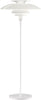 Louis Poulsen Ph 80 Floor Lamp 70 W E27 With Switch, Acrylic Opal White/White