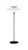 Louis Poulsen Ph 80 Floor Lamp, Acrylic Opal White