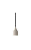 Lyngby Socket 01 Mat Camel, Porcelain