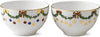 Royal Copenhagen Star Fluted Christmas Bowls 30cl, 2pcs.