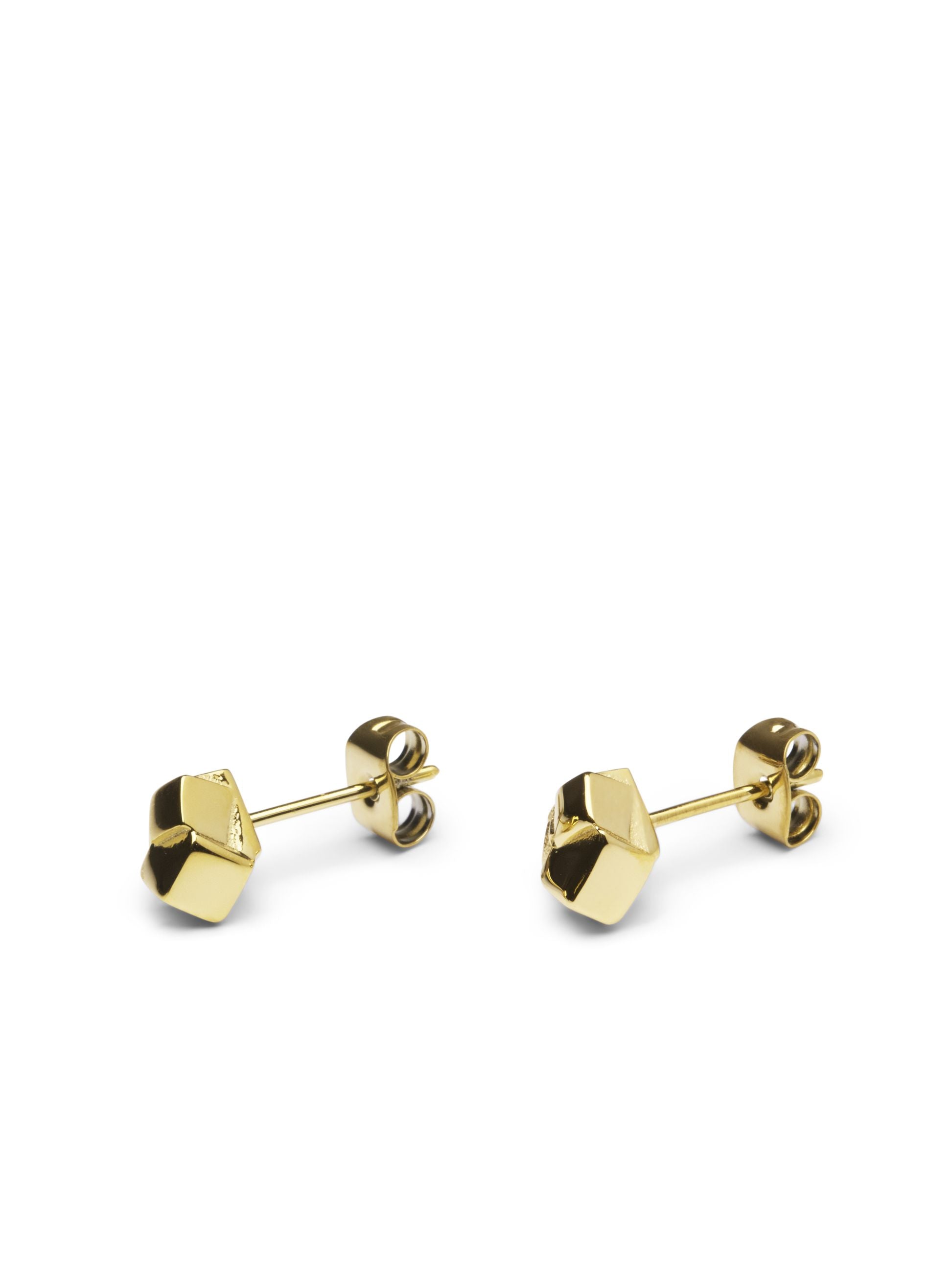 Skultuna Morph Mini Earrings, Gold Plated