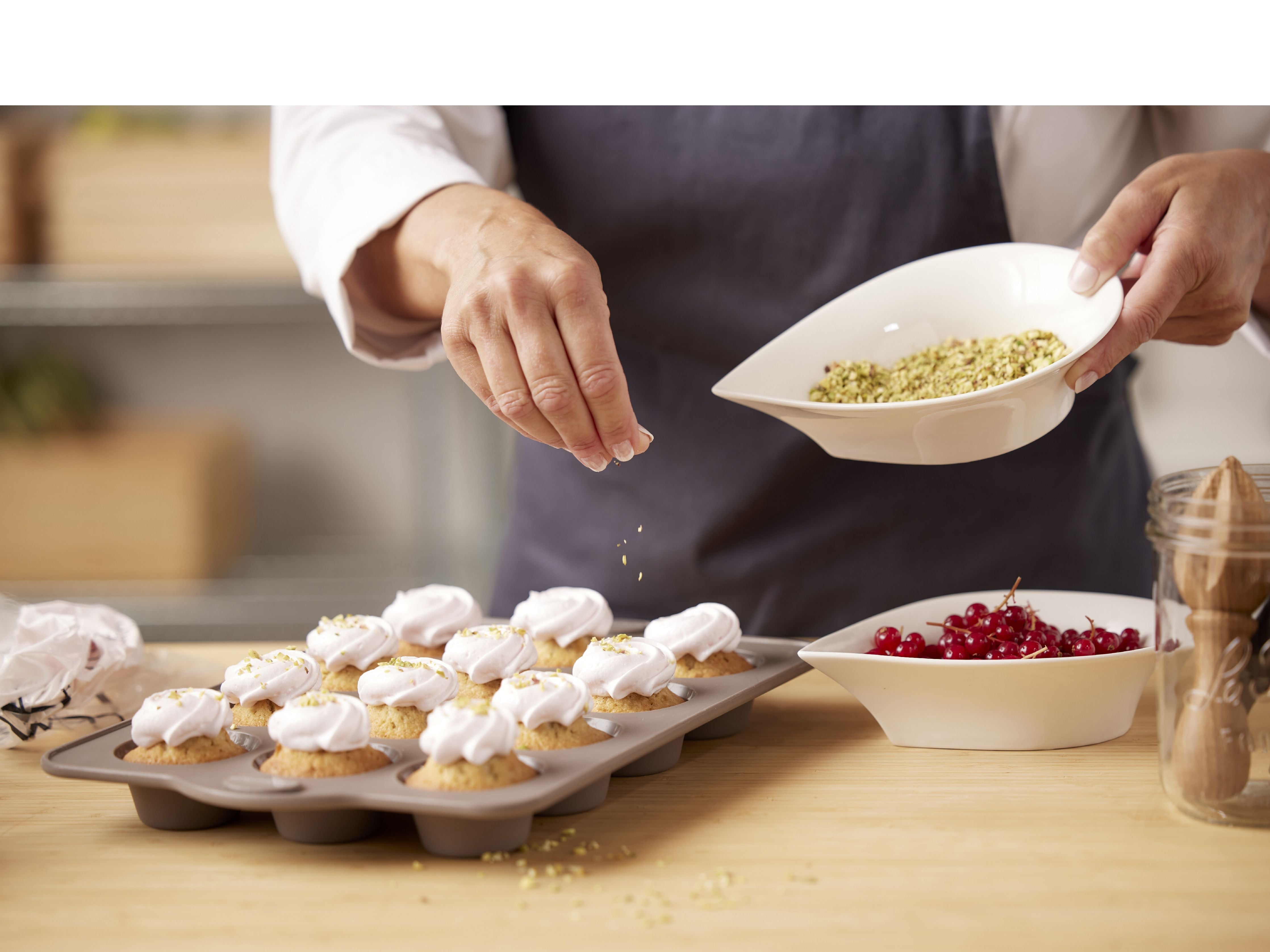 Blomsterbergs Muffin Pan For 12 Pieces, Latte