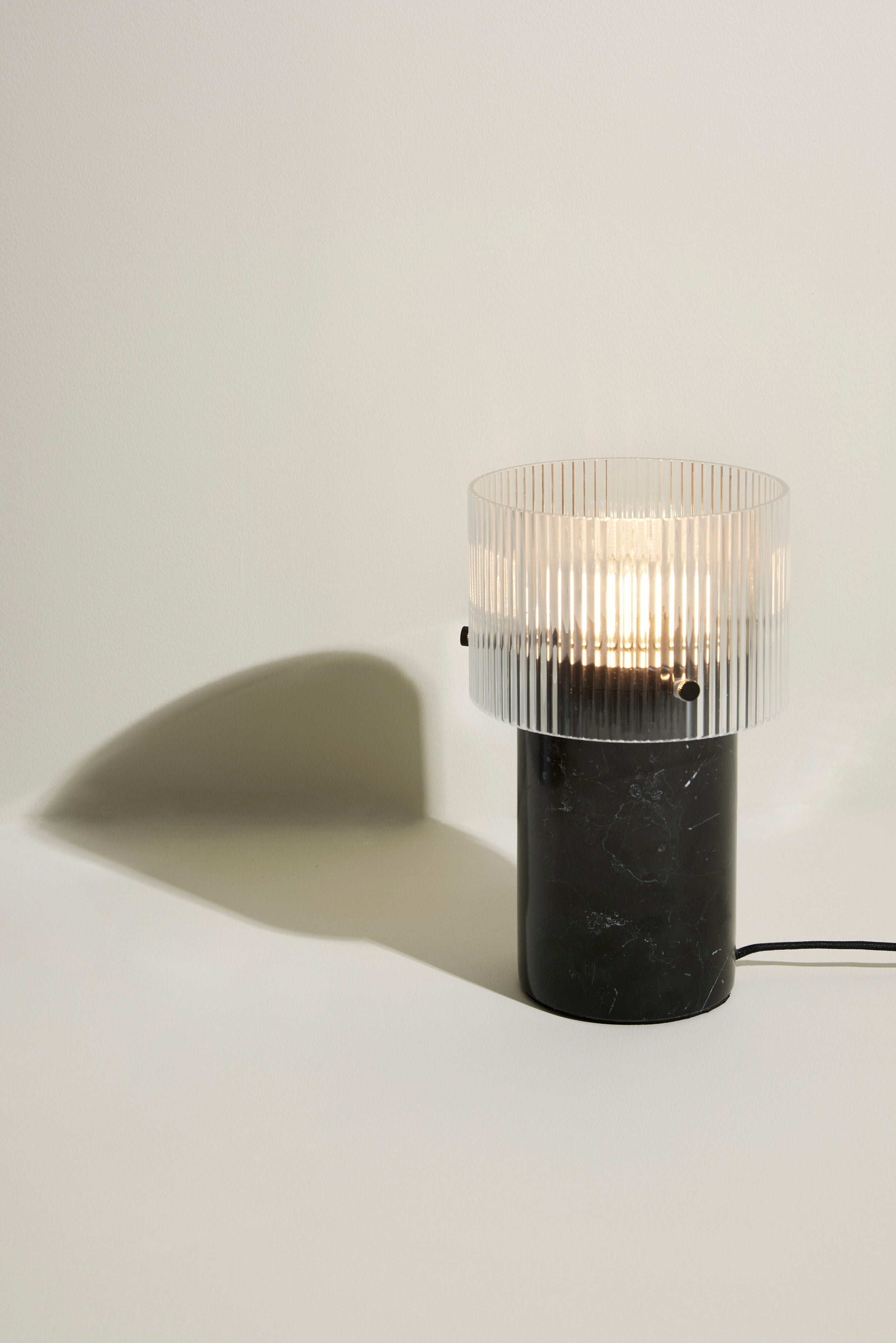 Hübsch Revolve Table Lamp Black