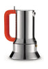 Alessi 9090 Espresso/Coffee Maker, 6 Cups, Red