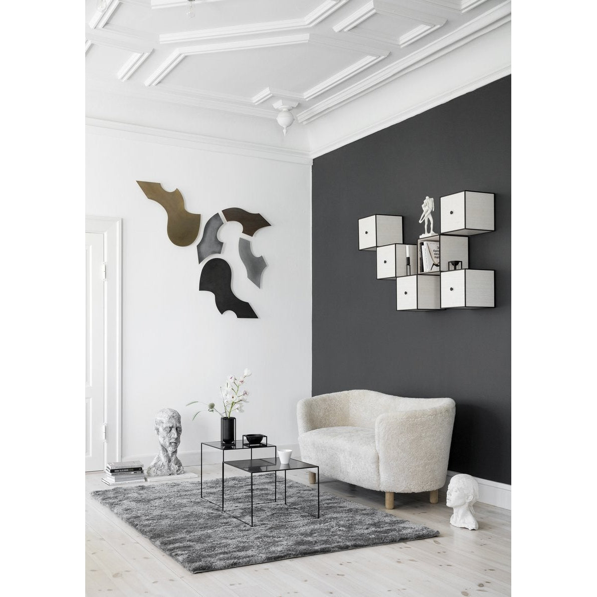 Audo Copenhagen Shelf For Frame 42, Dark Grey