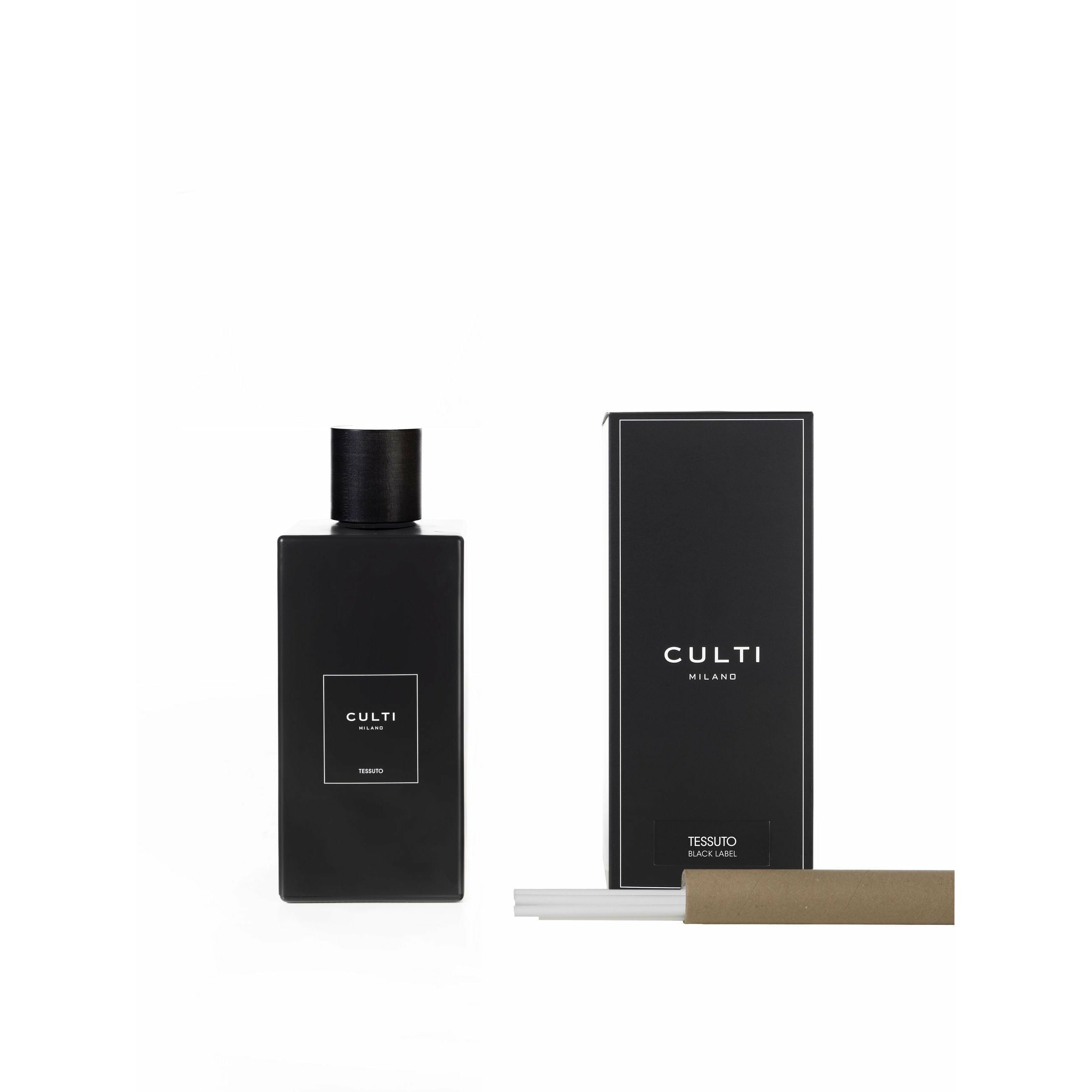 Culti Milano Decor Black Laber Fragrance Diffuser Tessuto, 2,7 L