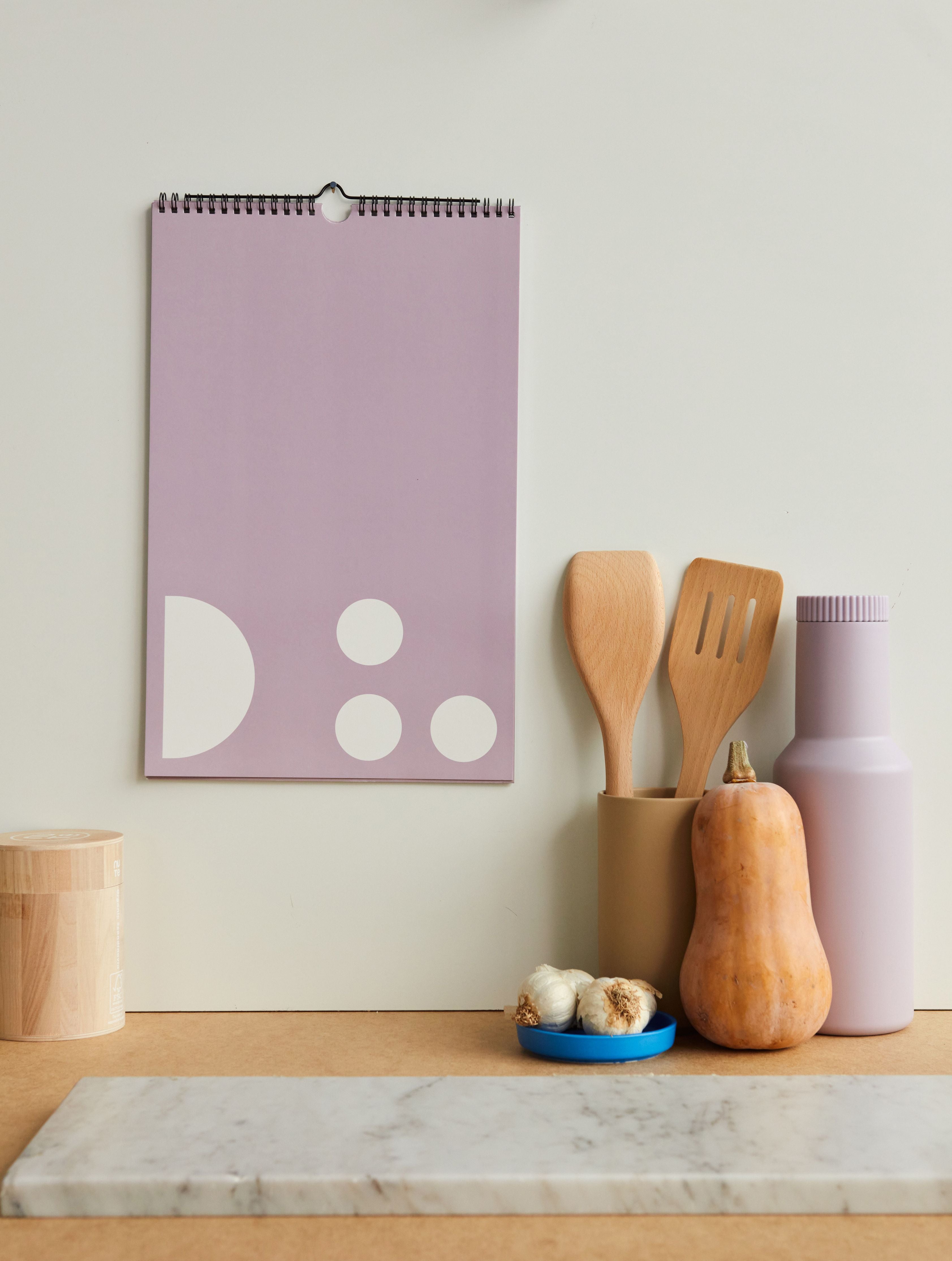 Design Letters Monthly Planner, Lavender