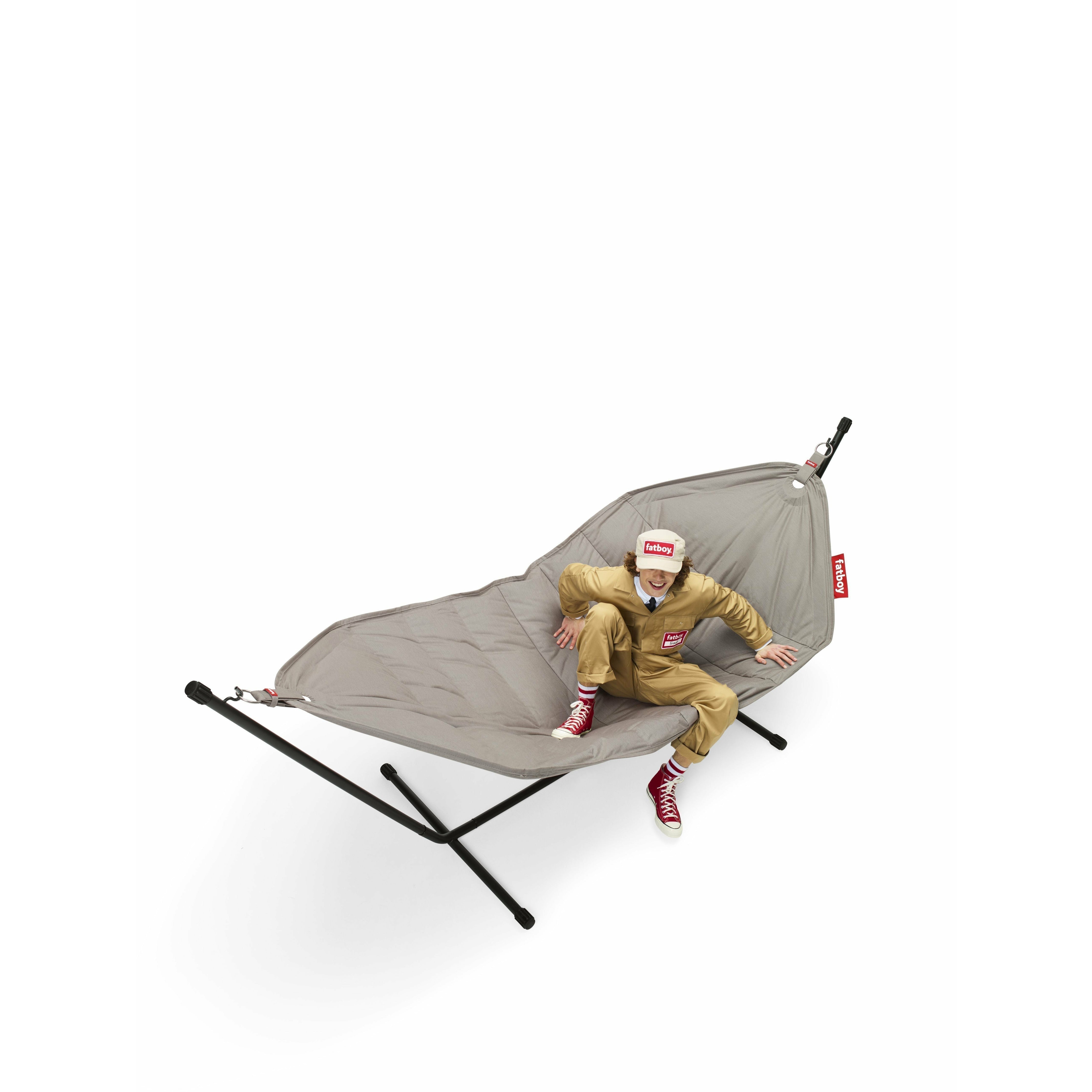 Fatboy Headdemock Superb Deluxe Hammock Incl. Frame, Cushion And Cover, Stone Grey