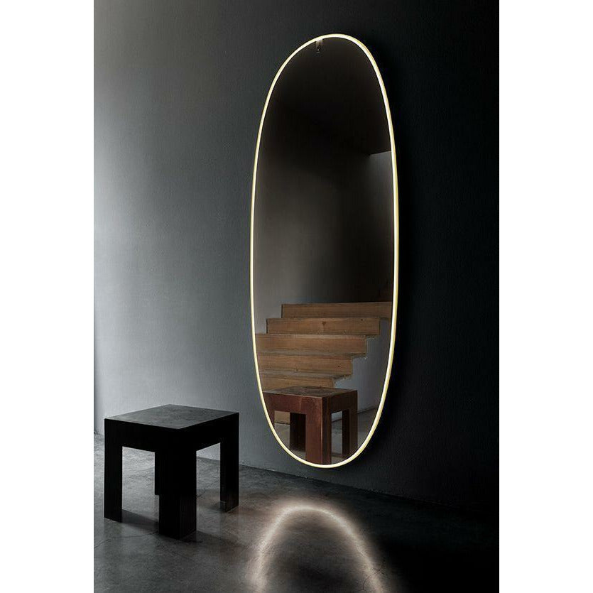 Flos La Plus Belle Mirror With Integrated Lighting, Bronze