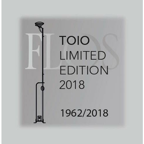 Flos Toio Special Edition Floor Lamp, Black Matt