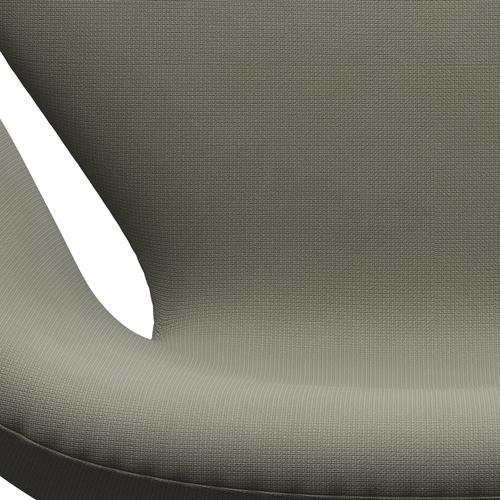 Fritz Hansen Swan Lounge Stuhl, Satin gebürstet Aluminium/Ruhmy Grey (61136)