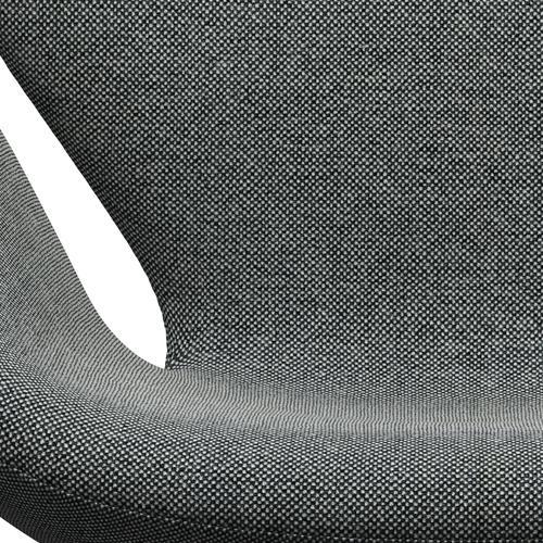 Fritz Hansen Swan Lounge Stuhl, sitzend Aluminium/Hallingdal Weiß/Braun