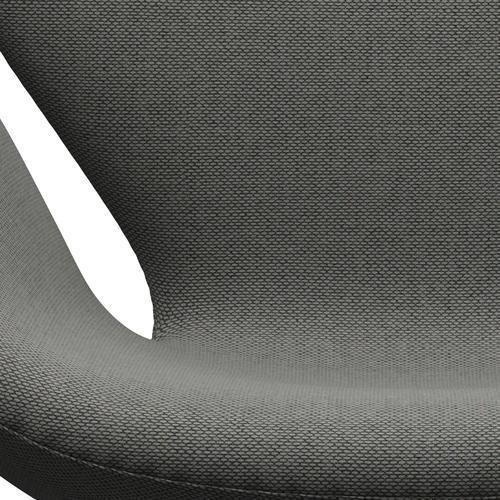 Fritz Hansen Swan Lounge Stuhl, Satin gebürstet Aluminium/Re Wolltaupe/Natural