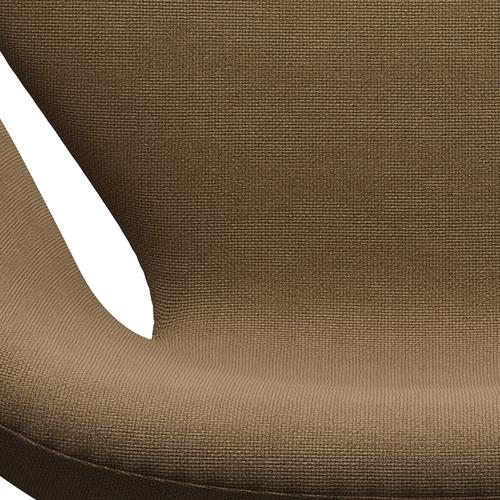 Fritz Hansen Swan Lounge Stuhl, schwarz lackiert/hallingdal hellbraun