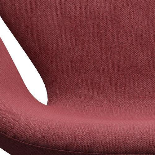 Fritz Hansen Swan Lounge Stuhl, Silbergrau/Fiord Pink