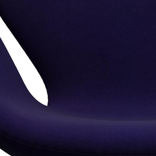 Fritz Hansen Swan Lounge Stuhl, warmes Graphit/Divina Violet Dark (692)
