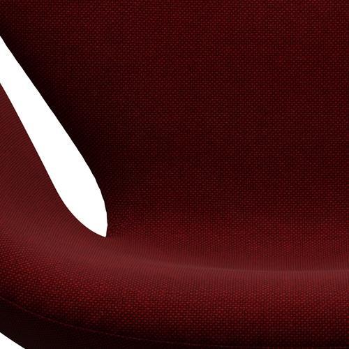 Fritz Hansen Swan Lounge Stuhl, warmer Graphit/Hallingdal dunkelrot