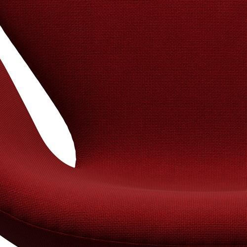 Fritz Hansen Swan Lounge Stuhl, warmer Graphit/Hallingdal Red (657)